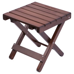 fantasy garden | Folding Wooden Stool for Outdoor Camping and Fishing