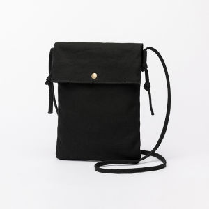 กระเป๋าผ้าใบสะพายข้างแบบสะพายไหล่เดียวสำหรับนักเรียน กระเป๋าใส่โทรศัพท์มือถือ กระเป๋าแฟชั่นสุดเก๋ กระเป๋าสะพายข้างแบบหนังสือปิดด้วยแม่เหล็ก