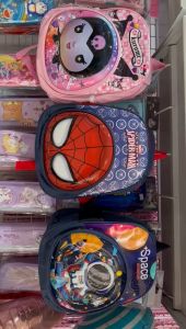 Tas Ransel Sekolah Anak Backpack Aneka Motif Karakter 3D Timbul PAUD - TK untuk Laki-laki/ Perempuan