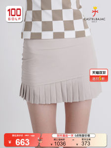 Castelbajac(C Brand) Golf Clothing Womens Skirt Summer New Fashion Sports Golf Skirt
