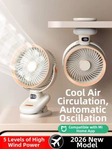 BS | Portable Silent Mini Clip Fan for Bed Dorm Office Use