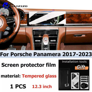 For Porsche Panamera 2017-2023 Car interior GPS navigation matte anti-glare protective film LCD screen tempered glass film accessories