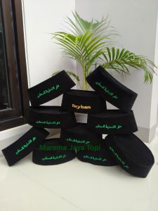 Peci anak/Songkok anak free bordir nama sendiri