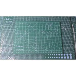 A2/A3/A4/A5 Cutting Mat Plate DIY Sewing & Carving & Engraving Craftwork Protection Board Learning Pad Plate-Green-PVC Durable