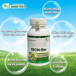 TECH One - Phân Bón Sinh Học Kích Rễ Đẻ chồi Giúp Tiết Kiệm 20% Lượng Phân Bón Gốc