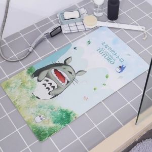 Bathroom Anti-Slip Mat with Suction Cups Shower Room Childrens Bathroom Water-Proof Foot Mat Home Bathtub Bathing Ground Pad
