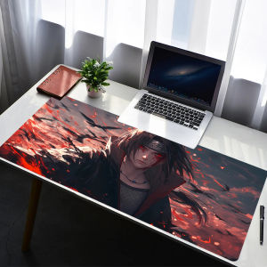 Bandai | Mouse Pad Non Slip Rubber Mousepad Naruto Itachi Uchiha Laptop Gamer Cabinet Keyboard Pad Office Computer Gaming Desk Mouse Mat