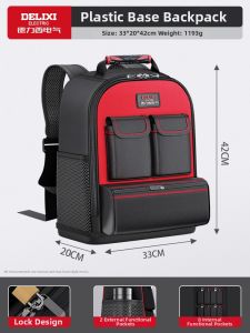 DELIXI Electric | Durable Electrician Specialized Multi-Function Tool Backpack