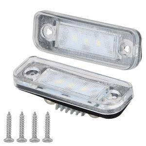 Car LED Light Car Accessories 1 pair Signal Lamp Car Licence Plate Light For Mercedes-Benz W203 W211 C219 R171 CLS SLK 12V 2.8W