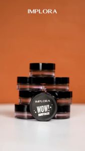 IMPLORA Wow Brow Pomade 2.4gr |  IMPLORA Eyebrow Pensil Alis | Eyebrow Gel | BPOM