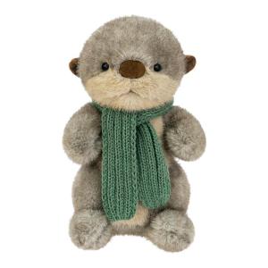 QIAOSHANG | Soft and Skin-Friendly Plush Otter with Scarf