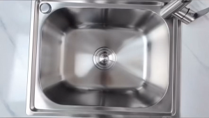 【Reliable Aftercare】304 kitchen sink Embedded Installation-free45*40cm lababo stainless complete set
