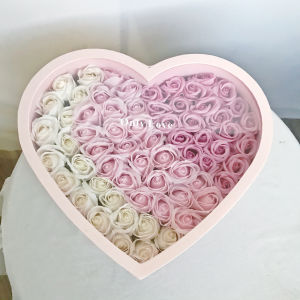 Large Rose Soap Flower Gift Box Creative Valentines Day Mom Girls Birthday Gifts Surprise Love Flower Box