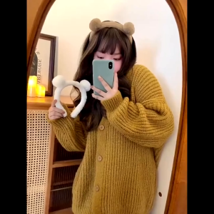 ที่คาดผม ขนนิ่ม ลายการ์ตูนหมีน่ารัก คาดศีรษะแบบลักษณะหูหมี งานคุณภาพดี ร้านไทย ส่งไว!!