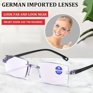 Reading glasses Radiation-proof reading glasses Trimmed frameless glasses