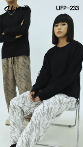UNIFIT Marble Design Wide Leg Pants for Men and Women Fashionable & Stylish Comfortable Wear UFP-233