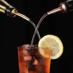 Wine Liquid Pourer [Silver/Gold/Rosegold/Bright Black] Olive Oil/Wine/Vinegar Cookware Kitchenware