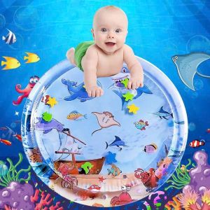 [Tặng Bơm Size to 105cm] Thảm Nước Nhún 1m Cho Bé Đệm Nước Mát Mùa Hè Đại Dương Cho Bé