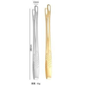 Stainless Steel Kitchen BBQ Grill Steak Clamp Barbecue Cooking Tool Medium Size Versatile Home Garden Party Supplies