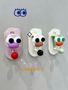 Bathroom Wall-Mounted Sink Hook No-Drilling Toilet Basin Storage Rack Creative Bath Room Organizer PP Material Bathroom Accessory