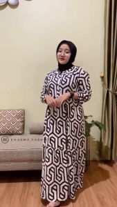 STARLA MIDI DRESS/ MIDI DRESS CITRA KIRANA TERBARU / MIDI DRESS WANITA RAYON TERBARU / DRESS CITRA KIRANA VIRAL / MIDI DRESS WANITA KEKINIAN / GAMIS MOTIF ADEM/ GAMIS RAYON DIAMON PREMIUM / BAJU WANITA TERBARU