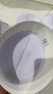 Peci Batok Pendek Tinggi 8 Peci Putih Polos Kopiah Songkok Putih Polos