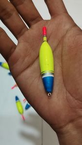 PELAMPUNG pancing KUMBUL PANCING STARLER PANJANG 6 CM BAHAN KAYU WARNA HIJAU STABILO