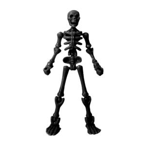 DIY Skeleton Assembly Toy No Cutting Gluing Smooth Edges Portable Compact Design 3D ABS Material Parent Child Interaction Gifts