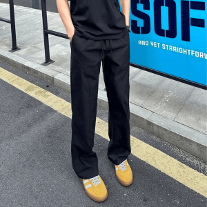 Quần Dài Thường Ngày Phong Cách Mỹ 2025 Mùa Xuân Thu Mới Cắt Chéo Ngoài Trời Quần Dài Ống Đứng Nhanh Khô Chống Thấm Nước Quần Dài Công Sở