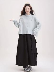 SHANGWEILUO | Áo Blouse Thoáng Mát