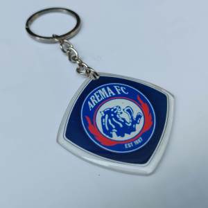 GRATIS ONGKIR!! GANTUNGAN KUNCI BOLA BISA CUSTOM Akrilik souvenir kado