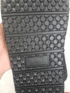 Outsole sepatu dan Sandal sole potong motif kotak prisma size 36-44