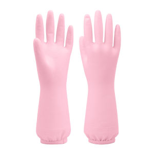 DINGQING | Kitchen Thicker Durable Rubber Cleaning Gloves Food Grade