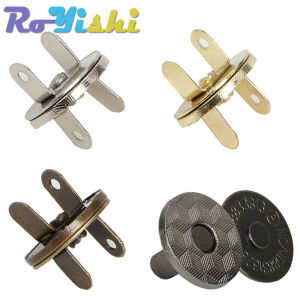 10 Pcs/Pack 10-18mm Thin Magnetic Buttons Bags Magnet Automatic Adsorption Buckle Metal Buttons Snaps Wallet Buttons