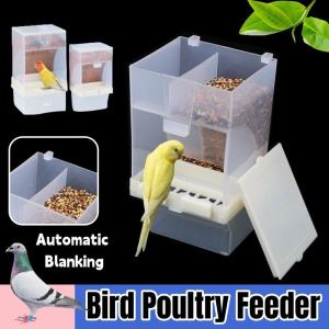 Automatic Feeding Bird Feeder Prevention Splash Parrot Food Container Pet Bird Cage Hanging Bird Poultry Feeder
