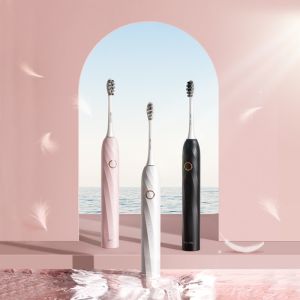 Saky | Đầu Đánh Răng Điện Thông Minh Lông Mềm 6 Đầu