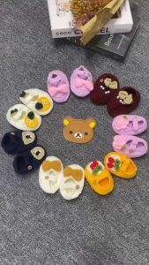 Sepatu Rajut Baby 0-12 Bulan & Kupluk Set Kado Bayi