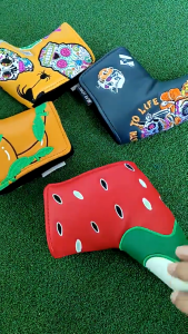 🇲🇾 READY STOCK 🇲🇾 Golf Head Cover for L-Shaped Putter | Protective Putter Cover