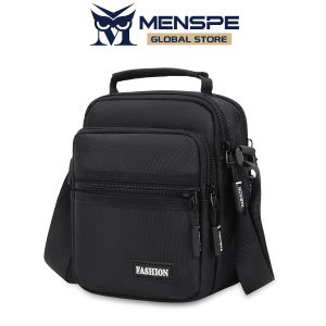 MENSPE Men Bag Fashion Shoulder Bag Cross Body Bag Casual Handbag Multiple Pocket Design Large Capacity Waterproof Lightweight Casual Sport Street Bag