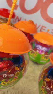 COCO Chocolate Colorful Coin Jar- 100Pcs per jar-2-year shelf life Snack Dessert Flavor Bonbon