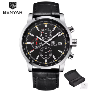 BENYAR | BENYAR Fashion Chronograph Sport Mens Watches Top Brand Luxury Quartz Watch Reloj Hombre Clock Male Hour Relogio Masculino