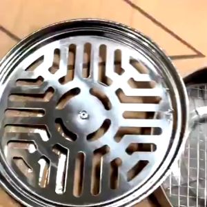 Hộp đốt nhang muỗi chất liệu inox chống nóng an toàn khay đựng hương muỗi có nắp tiện lợi - Gia dụng Phước Hòa