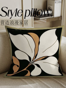 Nghệ Thuật in Hoa Phong Cách Trung Hoa Cổ Điển Sang Trọng Nhẹ Nhàng Hình Vuông Cho Ghế Sofa Phòng Khách Có Thể Tháo Rời