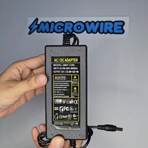 MW DC 12V 5A Power Adapter – CCTV Power Supply Adaptor
