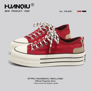 HuanQiu | Thick Soled Low-top Leisure Shoes
