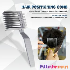 Professional Hair Cutting Positioning Comb & Barber Hair Cut Tools: Clipper Combs for Men