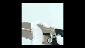 5-Blade Sheet Metal Crimping Tool 5-Blade Pipe Reducing Pliers 24-28 Gauge Steel Crimping Pliers For Downpipes/HVAC Plumber Tool
