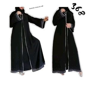 AB Jubah Abaya Saudi Dubai Turkey 368 Tunic Umrah Haji Maxi Dress
