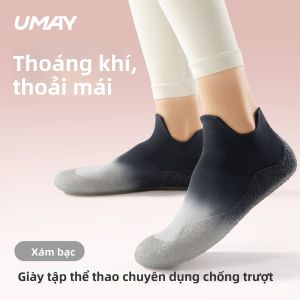 Umay(佑美) | Giày Thể Thao Đế Mềm Chống Trượt Không Ồn cho Yoga Pilates Nhảy Dây Aerobic tại Nhà