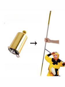 Magic Monkey King Staff Extendable Metal Toy for Adults And Children Alloy Steel Flexible Shrinkable Wieldy Stick Prop